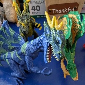 Galaxy Toy Dragons Lot of 4